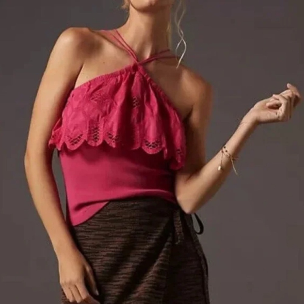 Anthropologie tank top XS